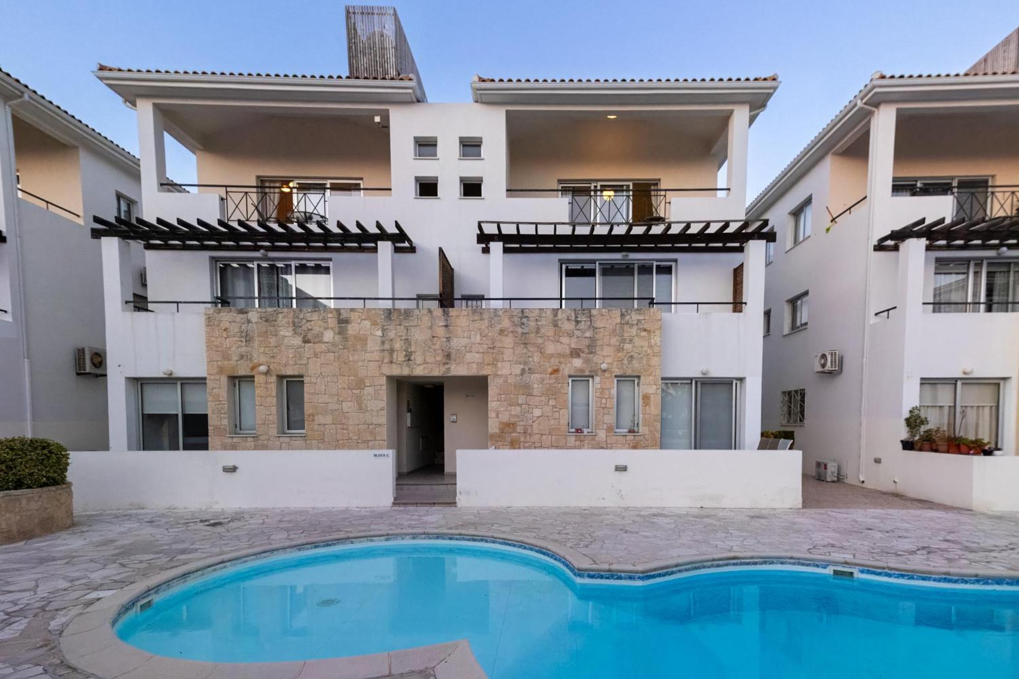 Nefeli Blue-Horizon 2B, Pool, Suites, Big Balconies Paphos Esterno foto